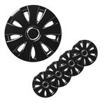 ProPlus Wieldoppen Set - Ø 13 inch - Aura - Zwart - 4 stuks, Auto diversen, Wieldoppen, Ophalen of Verzenden, Nieuw