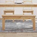 vidaXL Eetkamerbank PANAMA 105x30x45 cm massief grenenhout, Verzenden, Nieuw
