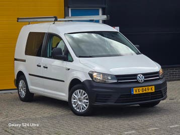 Volkswagen Caddy 2.0 TDI L1H1 BMT Trendline / NAP/ Airco / C, Gebruikt, Euro 6, Volkswagen, Wit
