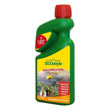 Ecostyle ultima tegen onkruid mos 510 ml concentraat, Verzenden, Nieuw