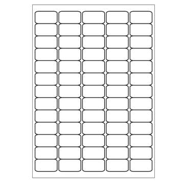 A4 etiketten 38 x 21,2 mm wit 100 vel Sorex, Verzenden, Nieuw, Sorex