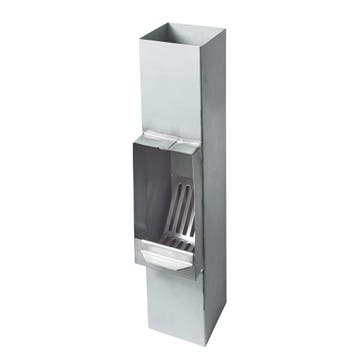 RHEINZINK Bladafscheider bladvanger 80mm vierkant blue-grey, Ophalen of Verzenden, Nieuw