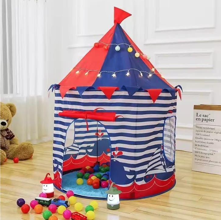 Kinder Speeltent Ruimte Thema –Speelhuis voor Binnen en Buit, Kinderen en Baby's, Kinderkamer | Overige Meubels, Nieuw, Verzenden