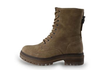 Vegan Veterboots in maat 38 Beige, Verzenden, Beige, Overige typen, Zo goed als nieuw