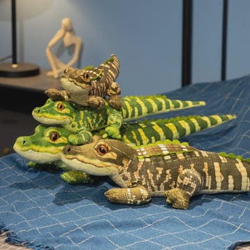 Realistische Krokodil Pluche Knuffel - Zacht Speelgoed & Dec