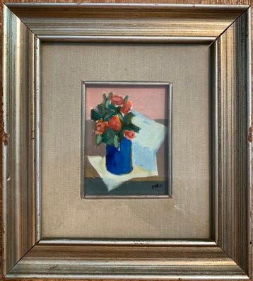 Hussein Madì (1938-2024) - Vaso di fiori