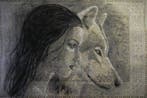 Jacqueline Klein Breteler - Leto, portrait painting on a