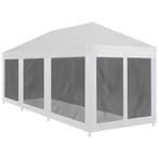 vidaXL Partytent met 8 mesh zijwanden 9x3 m, Verzenden, Nieuw, Partytent