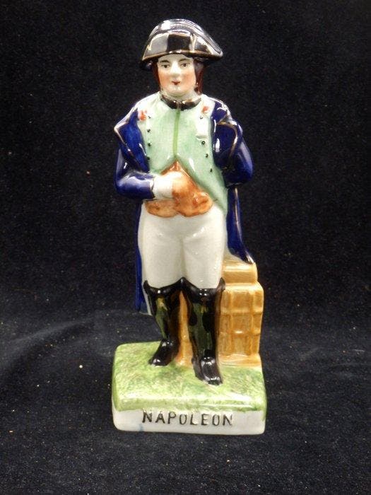 sculptuur, Beeldje van Napoleon Bonaparte - 24 cm - Keramiek, Antiek en Kunst, Antiek | Glas en Kristal