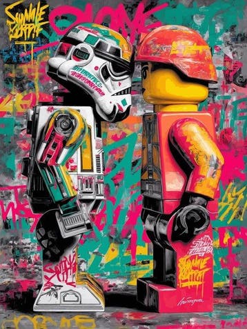 IPR Graph - Stormtrooper vs Lego – “Choque de Universos, Nieuw