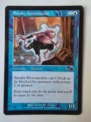 SNEAKY HOMUNCULUS (NEMESIS) (44/143) (MODERATELY PLAYED), Verzenden, Gebruikt
