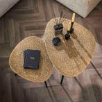 *WOONWINKEL* Metallic Brons Bijzettafel Set Van 2, Huis en Inrichting, Tafels | Salontafels, Verzenden, Nieuw