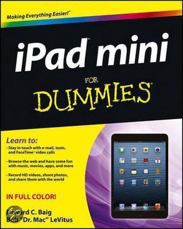 Ipad Mini For Dummies - Edward C. Baig 9781118583876, Verzenden, Zo goed als nieuw, Edward C. Baig
