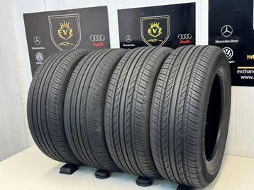 4 stuks 195/60R15 zomerbanden set Ovation Ecovision VI-682, Gebruikt, 15 inch, Band(en), Personenwagen
