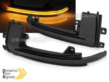 Dynamische LED Buitenspiegel Knipperlichten voor Audi A3 A4, Auto diversen, Ophalen of Verzenden