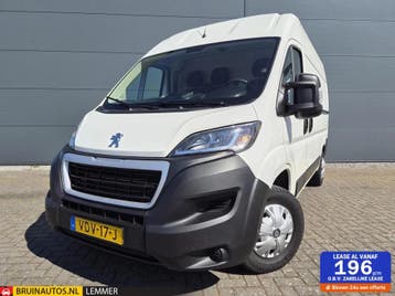 Zakelijke lease - Peugeot Boxer 2.2 HDi L2H2 Airco Camera, Gebruikt, Euro 6, Handgeschakeld, Start-stop-systeem