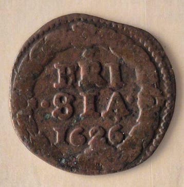 Nederland, Friesland Duit 1626 (Zonder minimumprijs)
