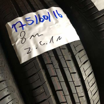 2 x Bridgestone Ecopia EP150 175-60-16 Zomerbanden Zo goe..., Gebruikt, 16 inch, 175 mm, Ophalen of Verzenden