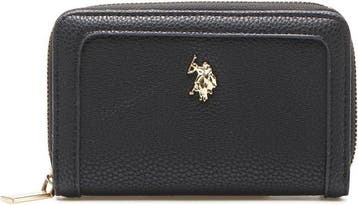 U.S. Polo Assn. Garner Black Ritsportemonnee - Zwart, Verzenden, Nieuw