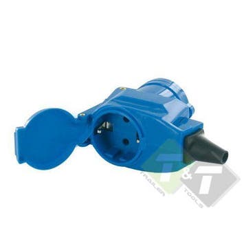 Haakse CEE Contrastekker, 230 Volt, 16 Ampere, CE Keuring, Ophalen of Verzenden, Nieuw, Universele onderdelen