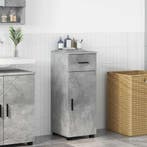 vidaXL Badkamer Kast Beton Grijs 30 x 35 x 80 cm Bewerkt, Verzenden, Nieuw