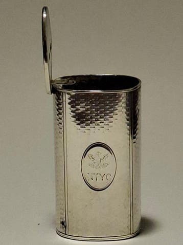 William Summers - Vesta doosje - Londen-1886 - .925 zilver -, Antiek en Kunst