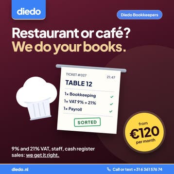 Bookkeepers for your restaurant or café | VAT and staff, Debiteurenbeheer
