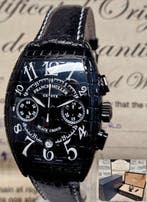 Franck Muller - Curvex Black Croco Chronograph - Zonder, Nieuw