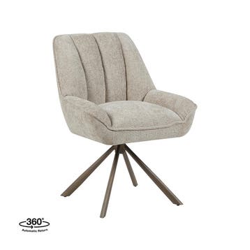 Stoel Reims | Naturel | Haga | Brons Metalen Frame | 2 stuks, Verzenden, Nieuw in verpakking