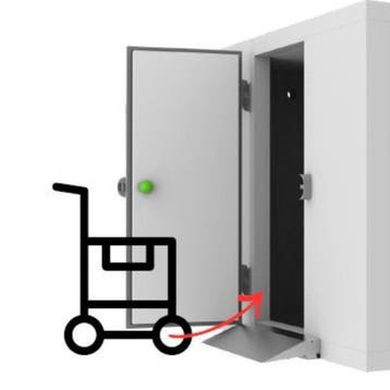 Automatische oprijplaat 80 mm voor koelcel en vriescel, Nieuw in verpakking, Koelen en Vriezen