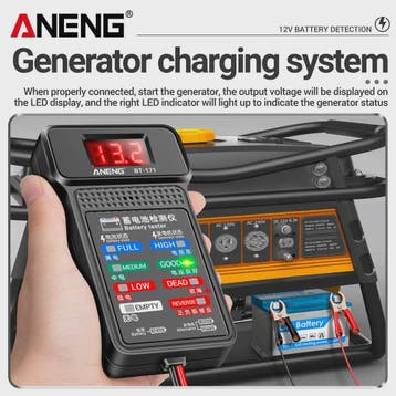 Digitale Auto Accu Tester 12V ANENG BT-171 met LED Display e, Verzenden, Nieuw