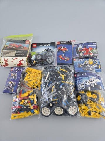 Lego Set - Technic - RARE Vintage LEGO Technic Lot (11 Sets), Nieuw