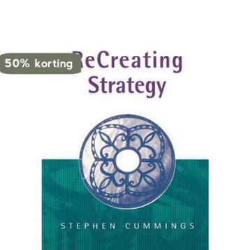 ReCreating Strategy - Stephen Cummings 9780761970101, Verzenden, Gelezen, Stephen Cummings
