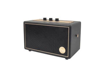 Peaq -  Bluetooth speaker Retro Bluetooth Speaker  - Zwart, Verzenden, Nieuw, 60 tot 120 watt, Overige merken