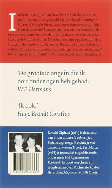 De beste schrijver van Nederland 9789057593000 B. Natter, Verzenden, Gelezen, B. Natter