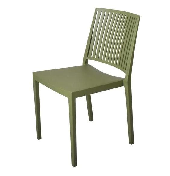 Baltimore Stapelbare Stoel | Olijfgroen | 82(h)x56x46cm, Zakelijke goederen, Horeca | Keukenapparatuur, Verzenden