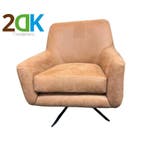 Tweedekans - Fauteuil Dion - stof Soft cognac, Ophalen of Verzenden, Nieuw, Stof