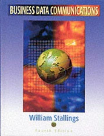 Business Data Communications 9780130882639 William Stallings, Verzenden, Zo goed als nieuw, William Stallings