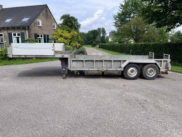 Veiling: Platte Oplegger Verdonk VA5000, Overige kleuren, Overige brandstoffen, Aanhangers en Opleggers, BTW verrekenbaar