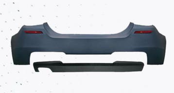 BMW F10 M-Tech Achterbumper – 2 Uitlaat Links, Auto-onderdelen, Nieuw, Achter, BMW, Bumper