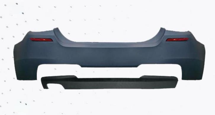 BMW F10 M-Tech Achterbumper – 2 Uitlaat Links, Auto-onderdelen, Carrosserie en Plaatwerk, Nieuw, BMW, Achter, Bumper