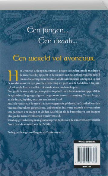 Eragon / Het erfgoed / 1 9789022557747 Christopher Paolini, Boeken, Verzenden, Gelezen, Christopher Paolini