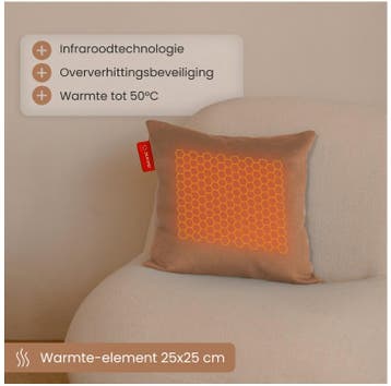 2dekans | AURONIC AU3358 - Elektrisch Kussen - Classic 45x60, Ophalen of Verzenden, Zo goed als nieuw