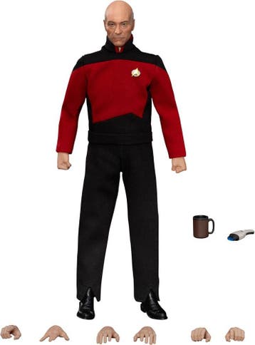 Star Trek Generations Action Figure Jean-Luc Picard 20 cm, Ophalen of Verzenden, Nieuw