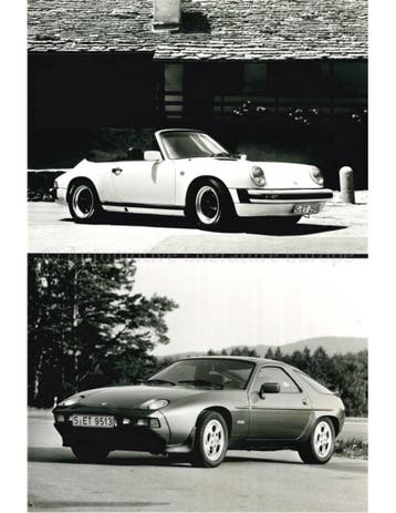 1983 PORSCHE PROGRAMMA PERSMAP DUITS, Nieuw, Porsche, Author