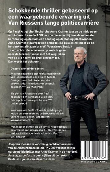 Aanslag op de Dam / Anne Kramer-reeks / 15 9789462972643, Verzenden, Gelezen, Joop van Riessen