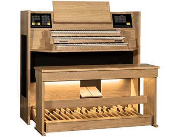 Content Cambiare 312 SW blank eiken orgel, Nieuw