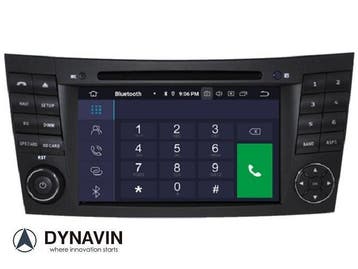 Radio Navigatie mercedes E W211 dvd carkit android 16 usb, Ophalen of Verzenden, Nieuw