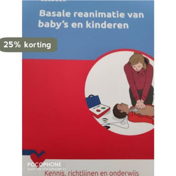 Lesboek: Basale Reanimatie van Babys en Kinderen PBLS, Verzenden, Zo goed als nieuw, Wiebe de Vries