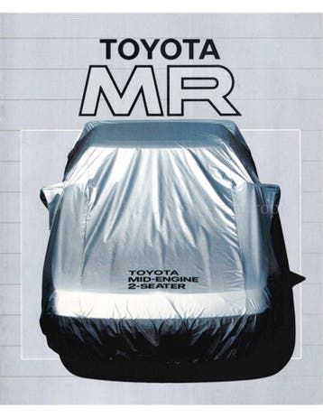 1985 TOYOTA MR2 BROCHURE NEDERLANDS, Nieuw, Toyota, Author